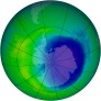 Antarctic Ozone 2010-10-25
